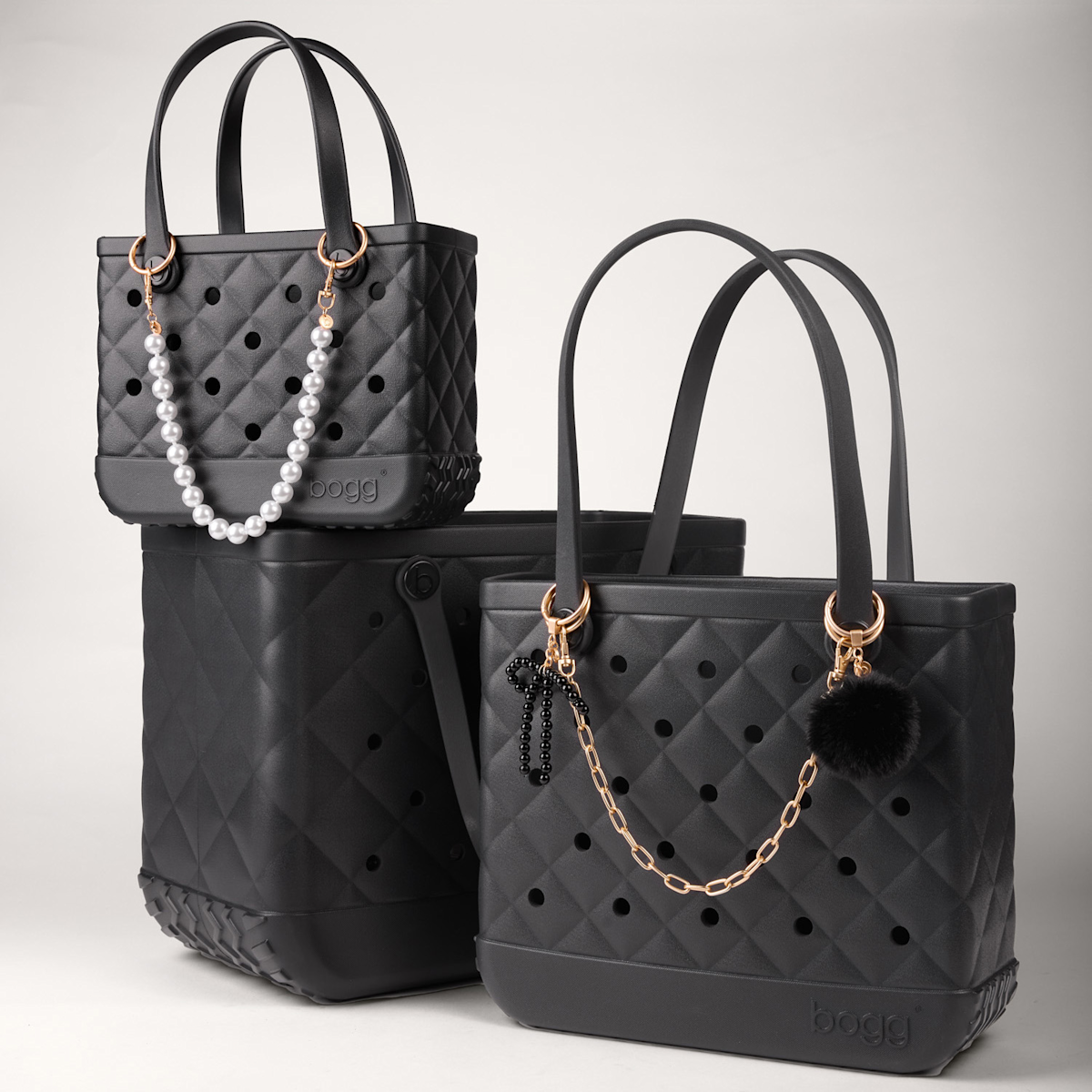 Baby Bogg Bag - Quilted LBD Black