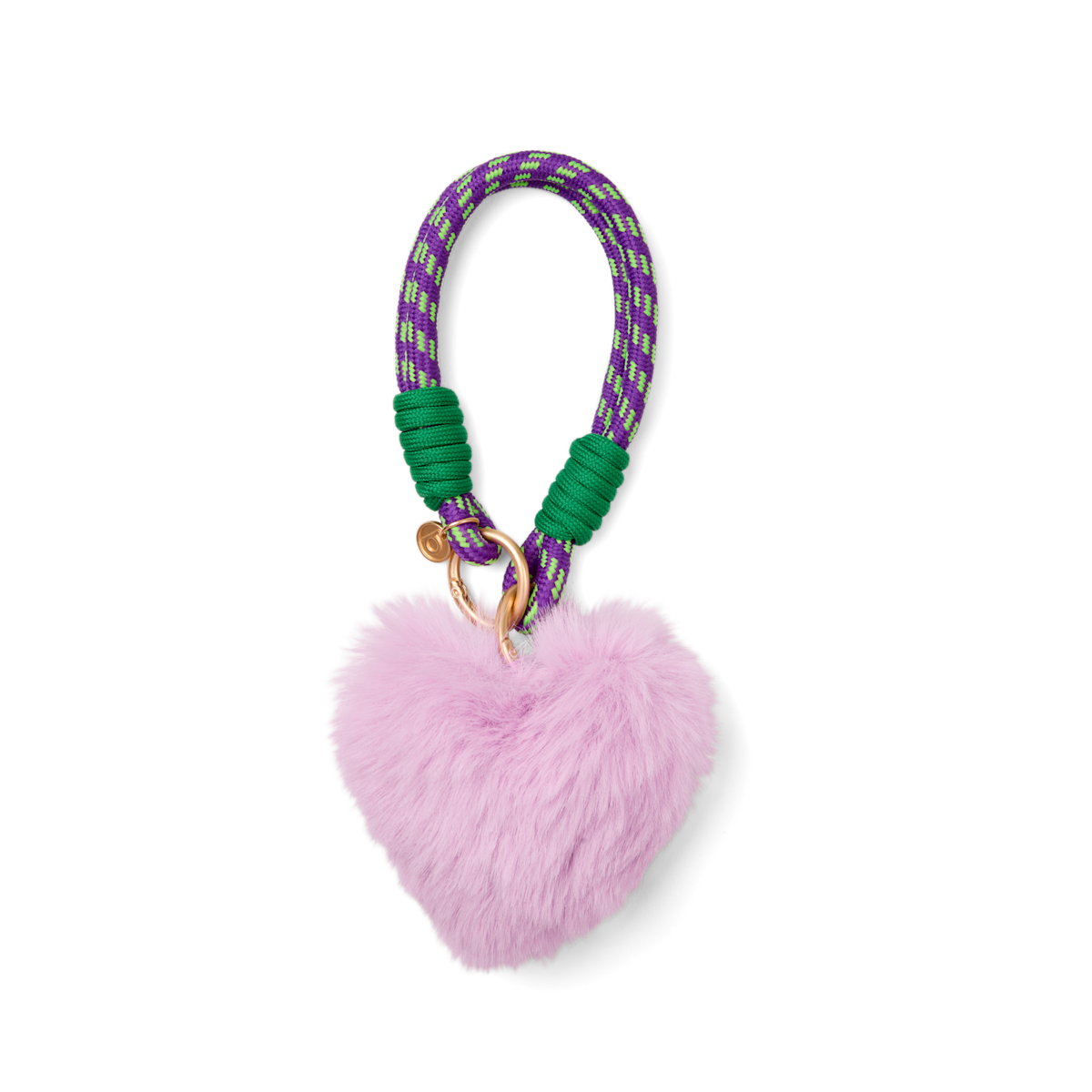 Bogg'd & Charmed - Purple Heart Pouf - Easy Charm Choice