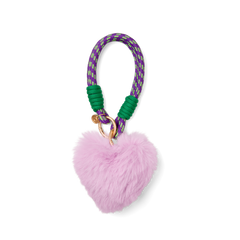 Bogg'd & Charmed - Purple Heart Pouf - Easy Charm Choice