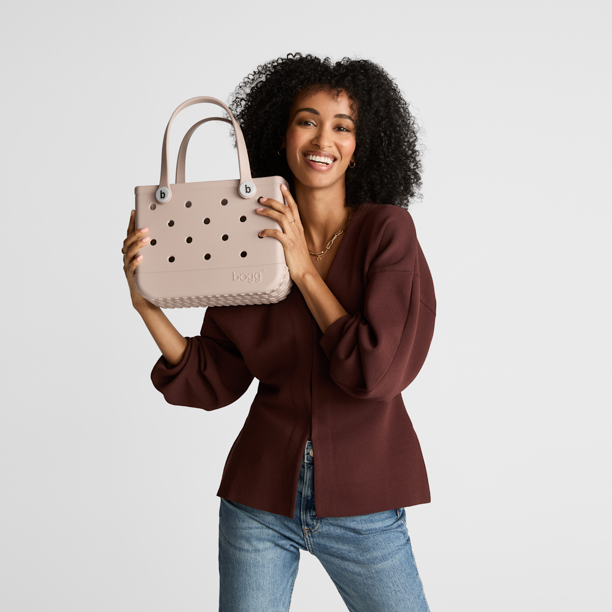 Bitty Bogg Bag - Black Bows